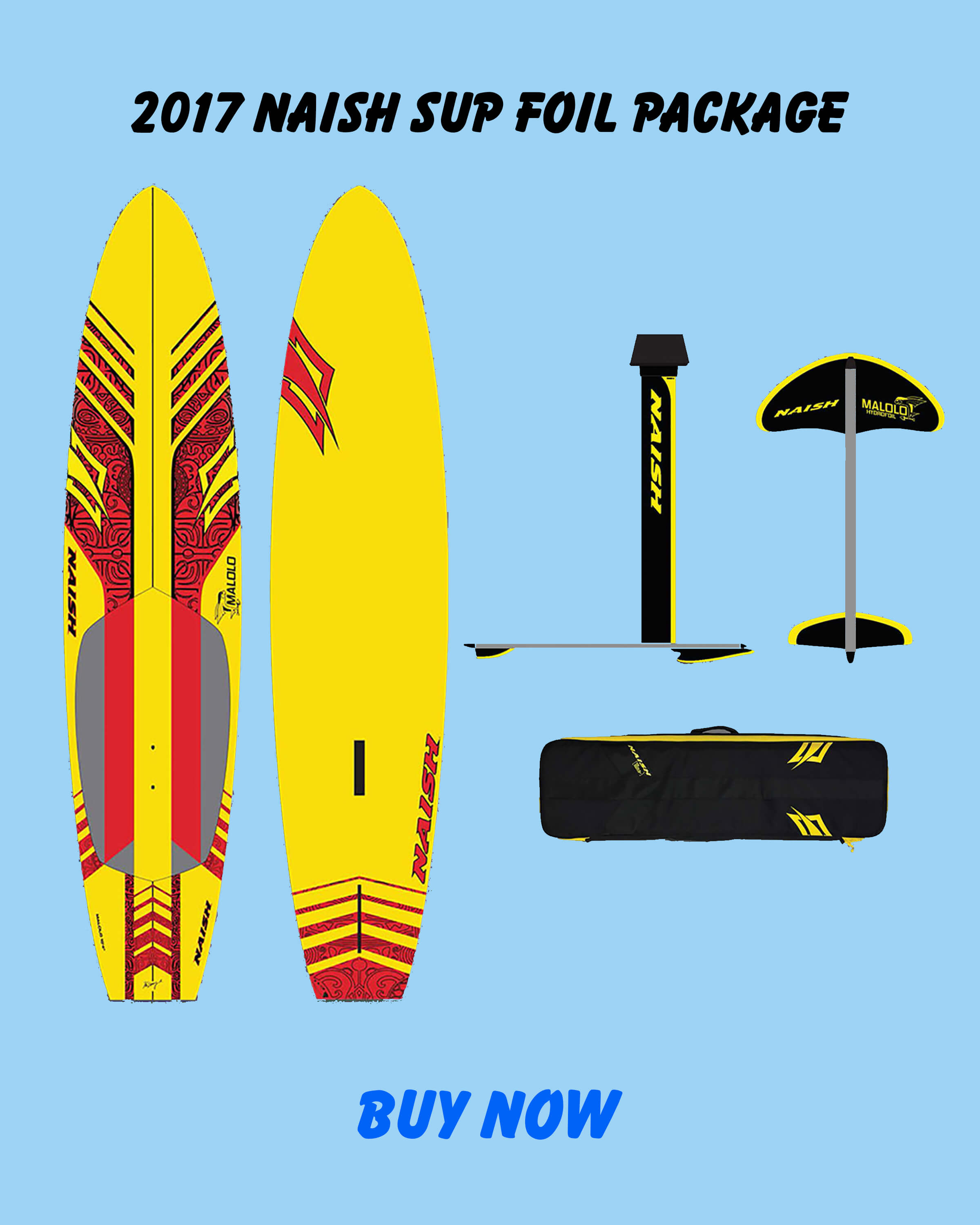 Hydrofoil for Kiteboarding & Stand Up Paddleboarding California