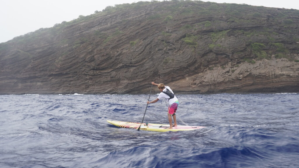 Kai Lenny Sets Record at M2O Paddle Race