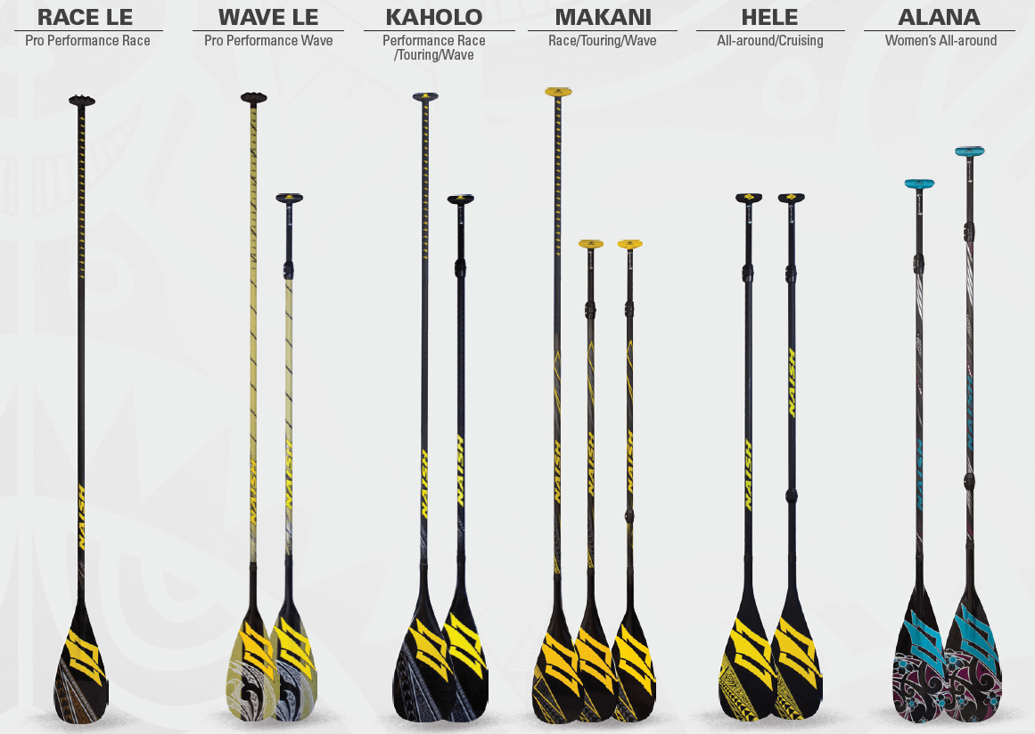 New 2016 Naish Paddles