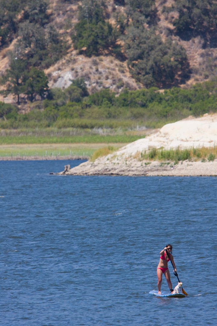 Emilyanne takes Rocky for a spin Emily and Rocky