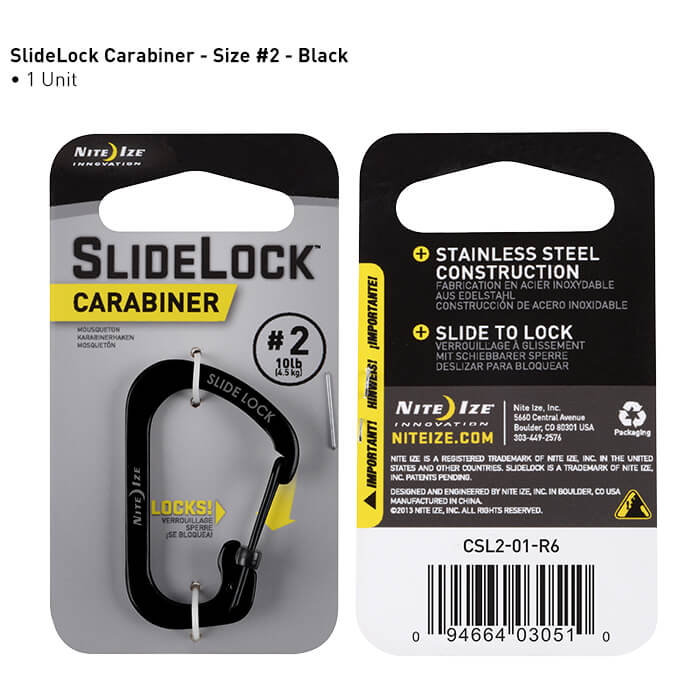 Nite Ize SLIDELOCK CARABINER - California Kiteboarding